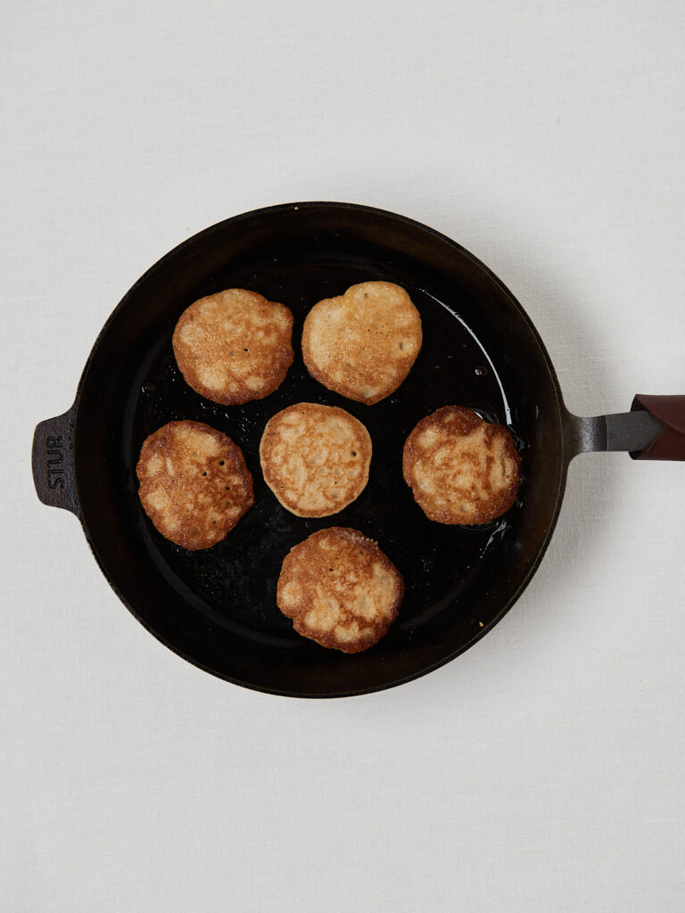 Pancake Zubereitung Schritt fuer Schritt