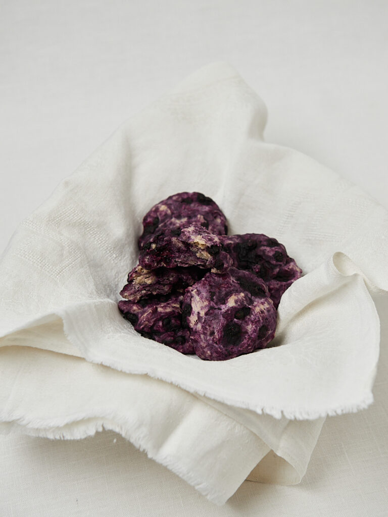 Gesunde Blaubeer-Cookies Rezept ohne raffinierten Zucker