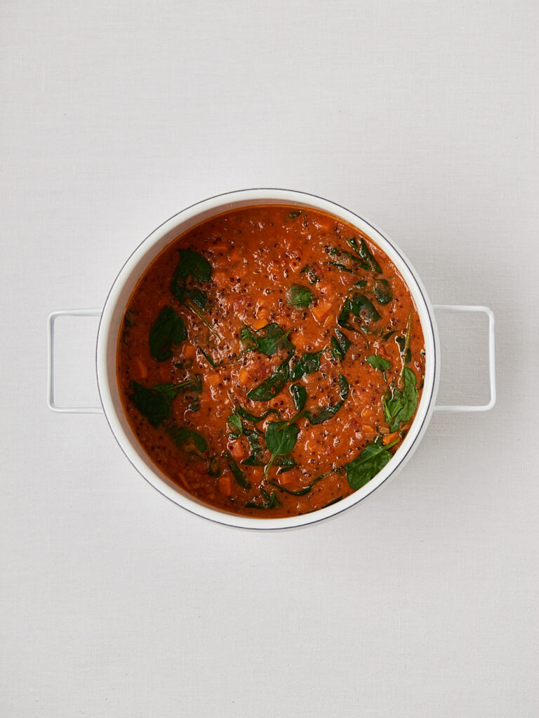 Zuberietung peanut butter stew