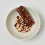 Chocolate bar with nuts