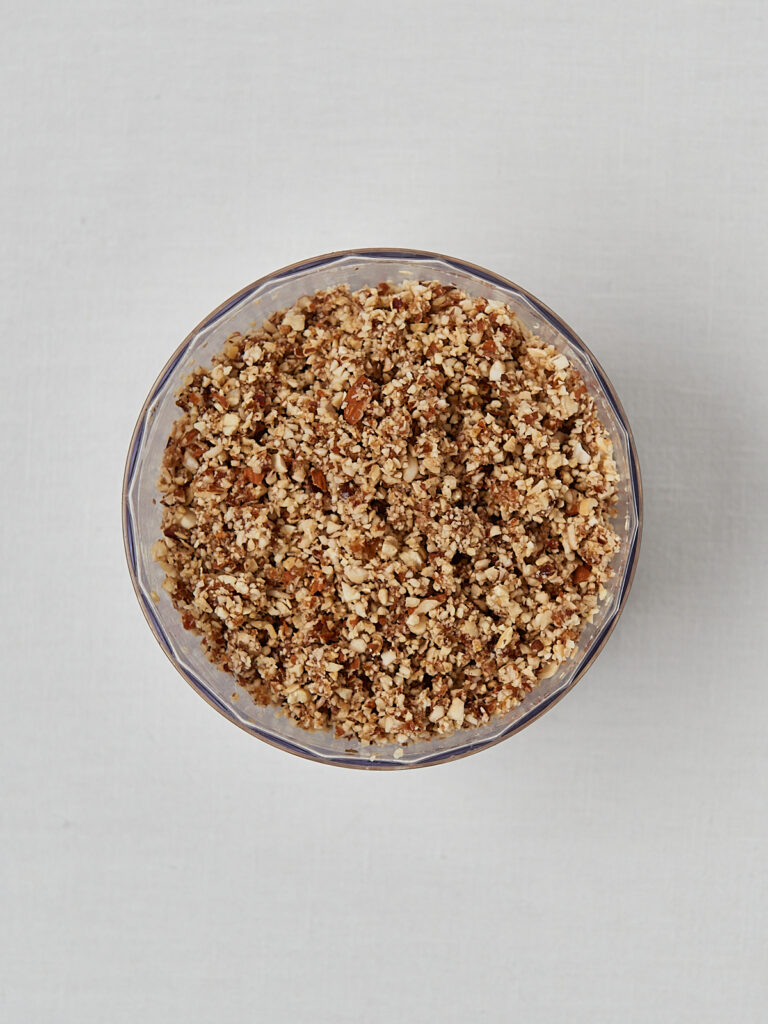 Ground nut base for high protein energy balls