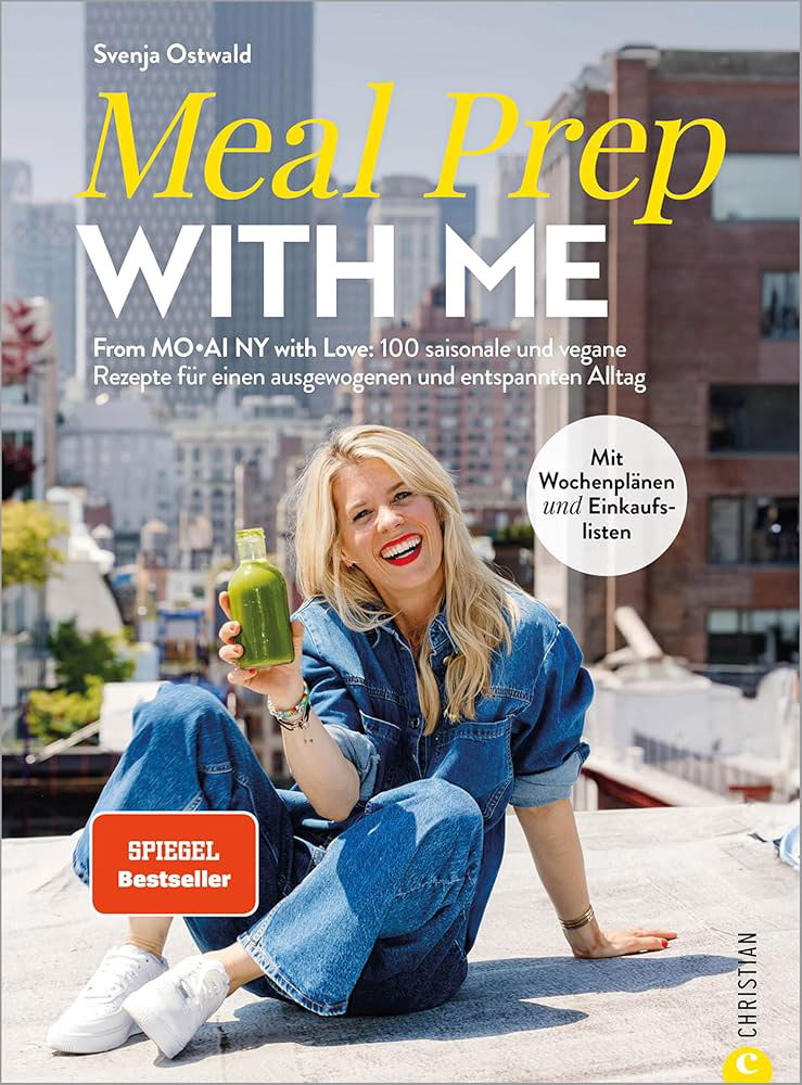 Book cover for "Meal Prep With Me" by Svenja Ostwald