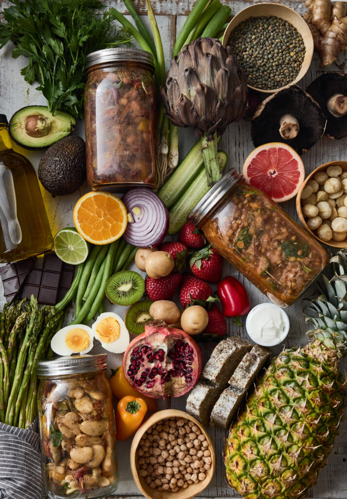 feel good food ballaststoffe, gem&uuml;se und obst