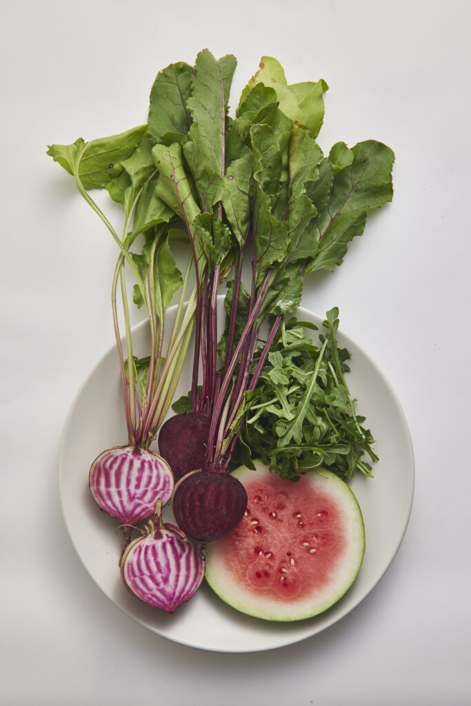 Wassermelonen Rukola