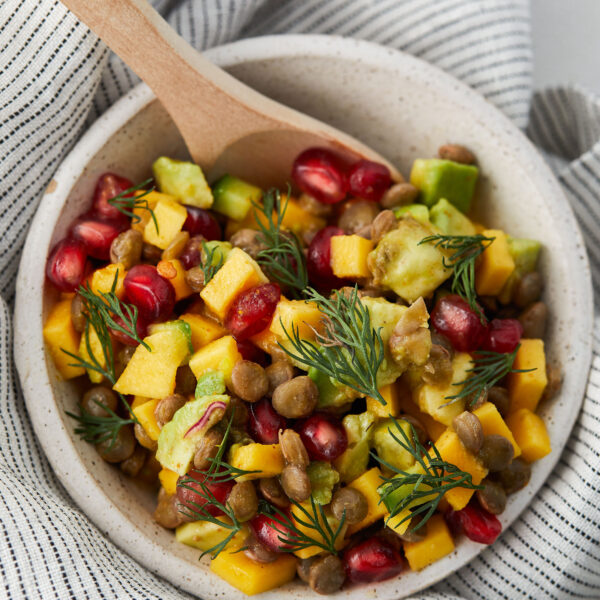 Lentil Mango Salat